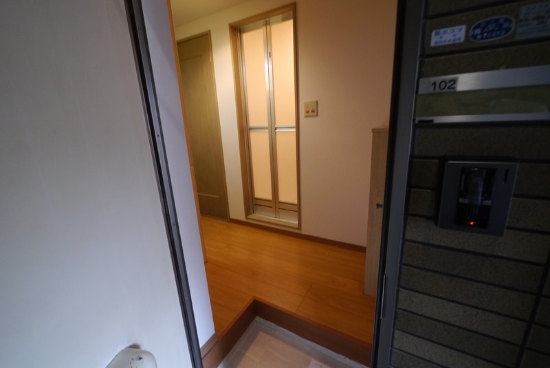 玄関　毎日通る玄関はこちらです