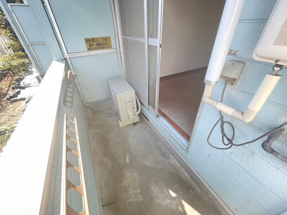 バルコニー　別号室の写真です。