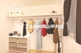 収納　オープンクローゼット（イメージ）