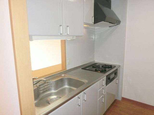 キッチン　★ガスコンロ３口グリル付カウンターシステムキッチンです★