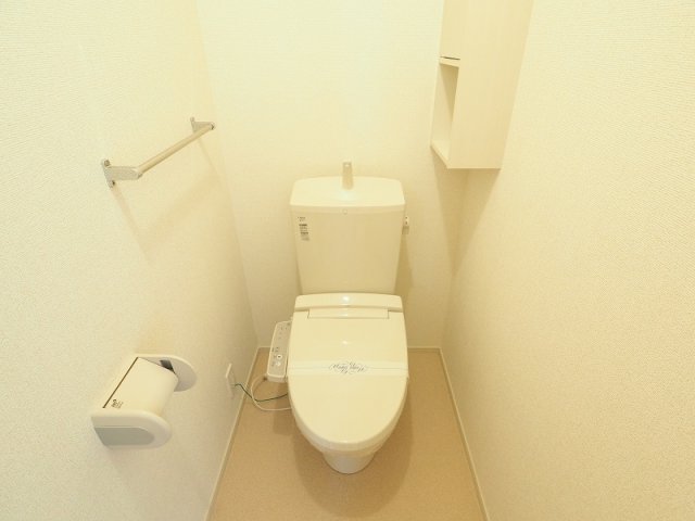トイレ　ゆったりとした空間のトイレです
