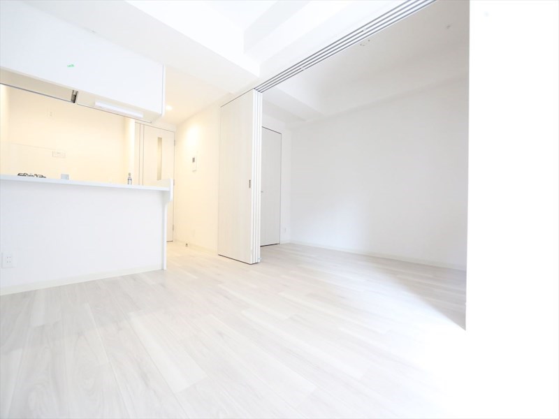 居室・リビング　ＬＤＫ8.5帖　洋室5帖　つなげても仕切っても使えます