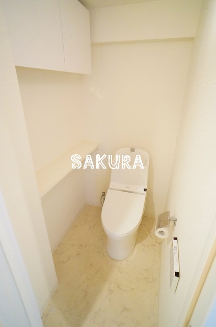 トイレ　嬉しい温水洗浄便座♪