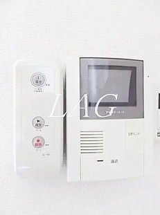 セキュリティ　モニター付きインターホンです。