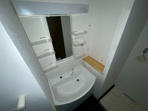 洗面設備　※別部屋の写真ですです