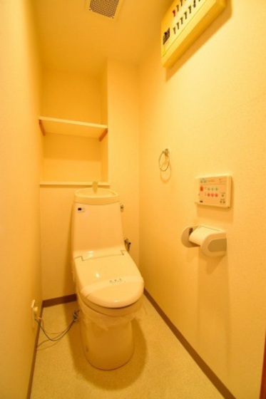 トイレ　※他の号室の写真になります。