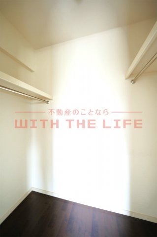 収納　大きなスペースがあり、収納には困りません