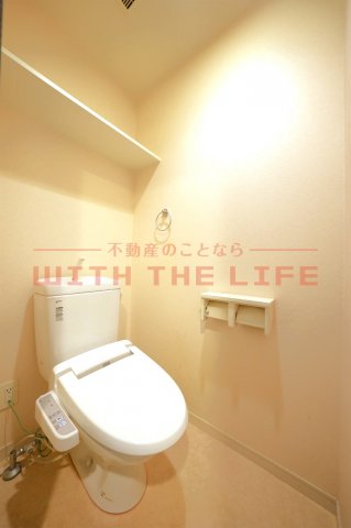 トイレ　ゆったりとした空間のトイレです