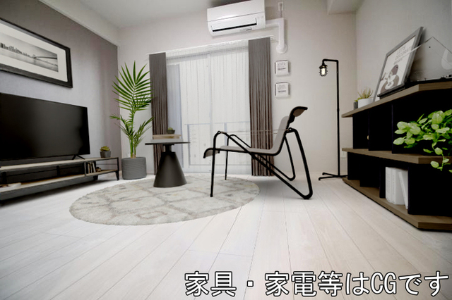 居室・リビング　リビング【家具・家電はＣＧ】