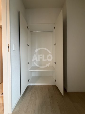 収納　ファインレジデンス大阪本町　クローゼット