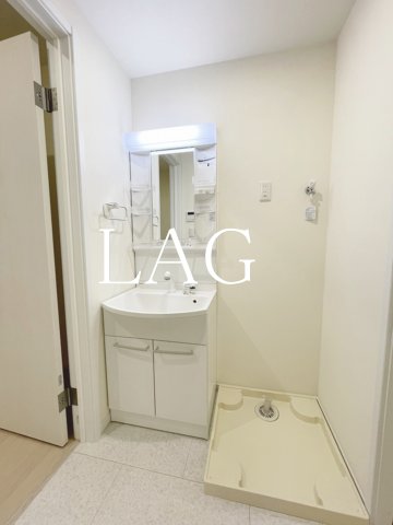 洗面設備　洗面台です。