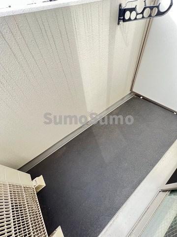 バルコニー　落ち着いた時間を過ごせるバルコニーです