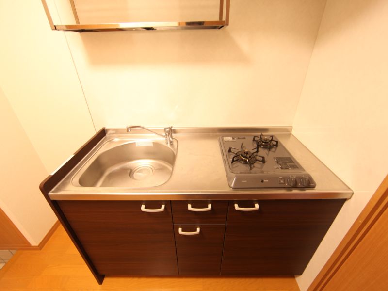キッチン　システムキッチン（2口ガスコンロ）