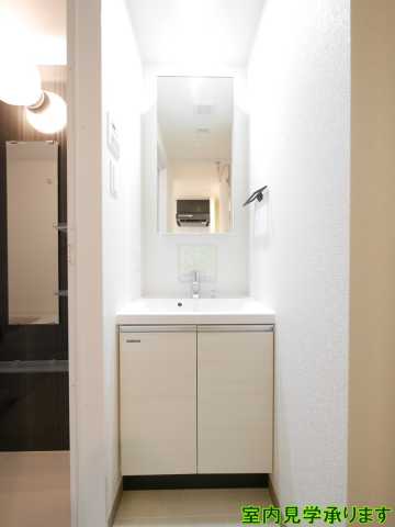 洗面設備　メインステージ若松河田(同タイプ別部屋参考写真)