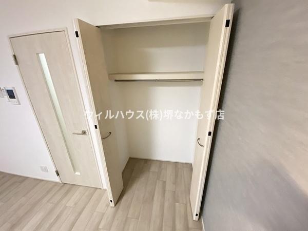 収納　クローゼット！