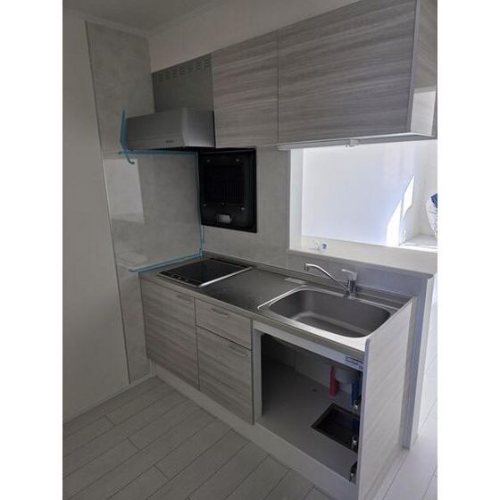 キッチン　※写真は建築施工中のものです