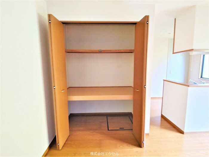 収納　クローゼットです。