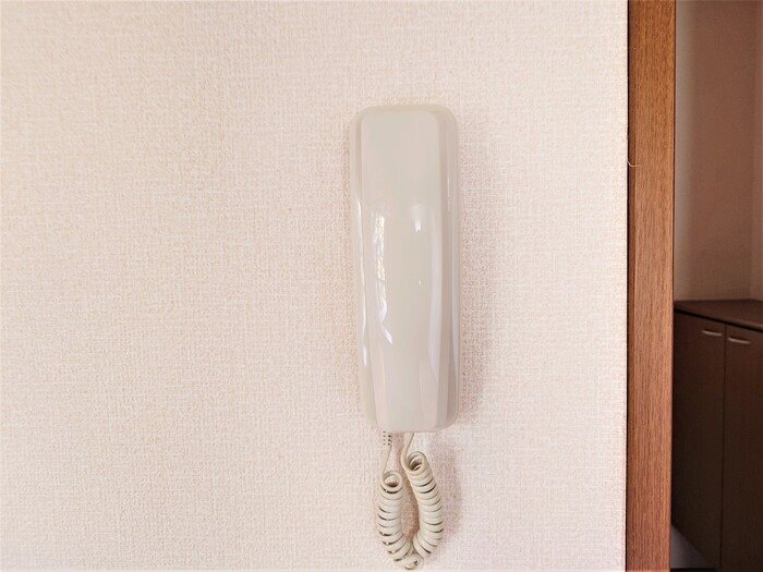 セキュリティ　インターホンです。