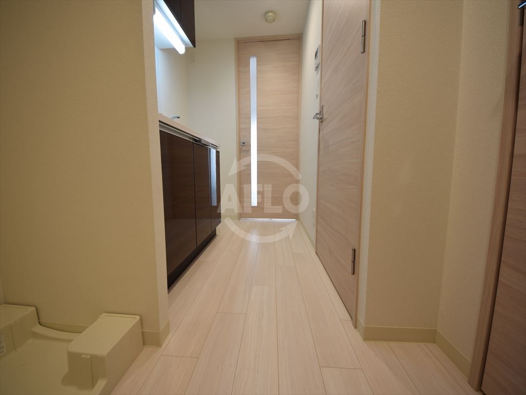 玄関　プレサンス心斎橋レヨン　玄関