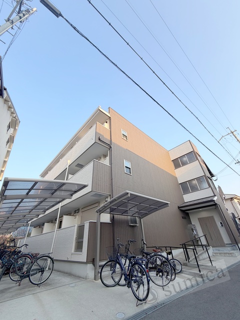 建物外観　インターネット無料で使い放題♪