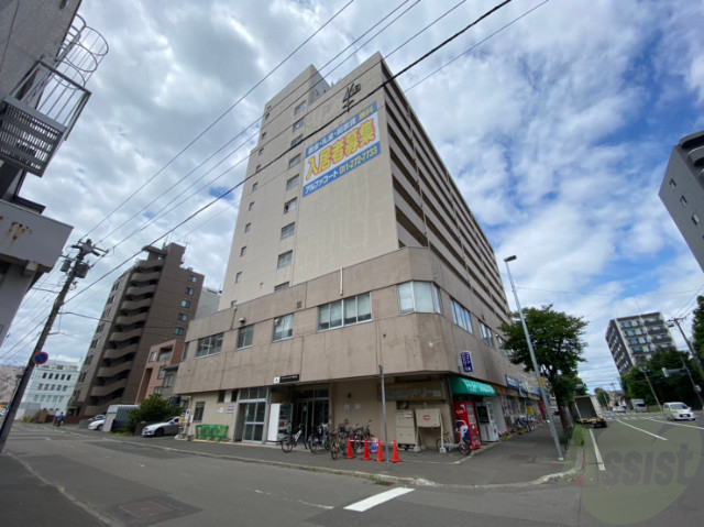 建物外観　札幌市北区北１３条西「アルファスクエア北１３条」