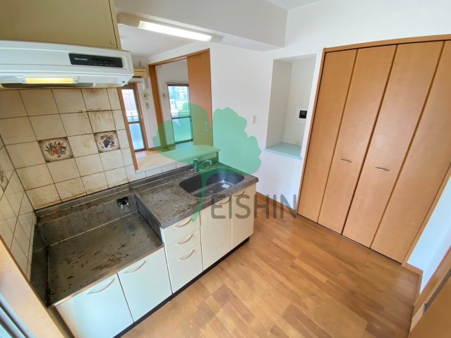 キッチン　シンプルな清潔感のあるキッチンです！