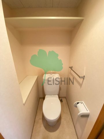 トイレ　清潔感のあるトイレです。