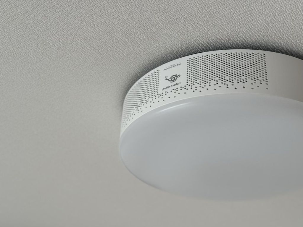 居室・リビング　照明一体型3in1家庭用プロジェクター