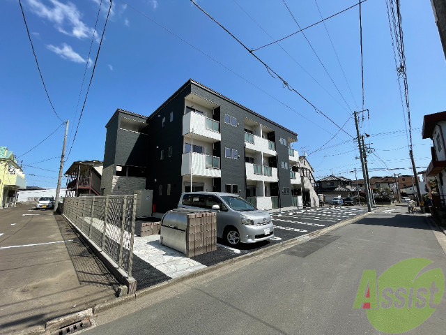 建物外観　仙台市宮城野区新田２丁目「Ｐｒｉｍ　Ｒｏｓｅ３」