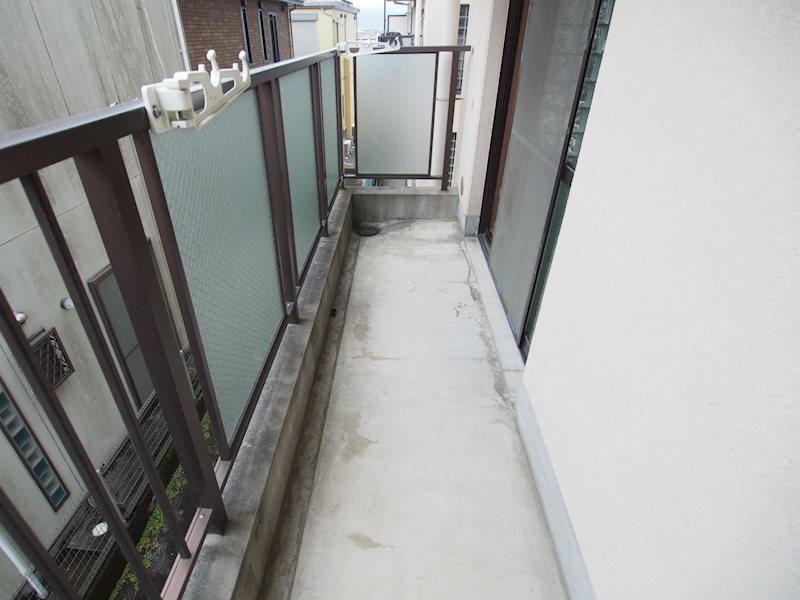 バルコニー　同仕様写真(反転タイプ)