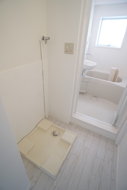 その他　洗濯機置場には防水パンを設置！水漏れも安心◎