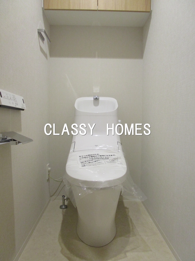 トイレ　2023年竣工　ワンルーフレジデンス田町：トイレ