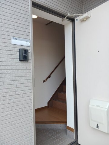 玄関　毎日通る玄関はこちらです