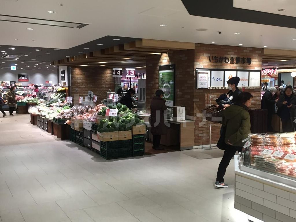 スーパー　いちかわ生鮮（スーパー）まで220m