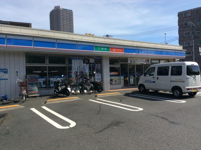 コンビニ　ローソン 横浜新子安店（コンビニ）まで177m