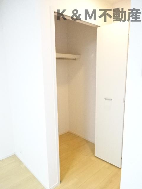 収納　十分な収納スペースがあります