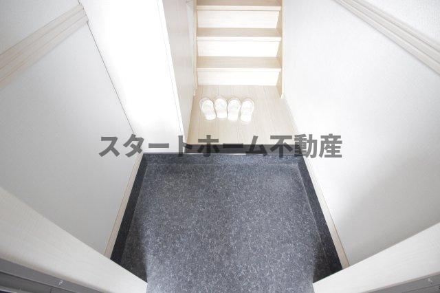 玄関　ゆったりとした玄関です