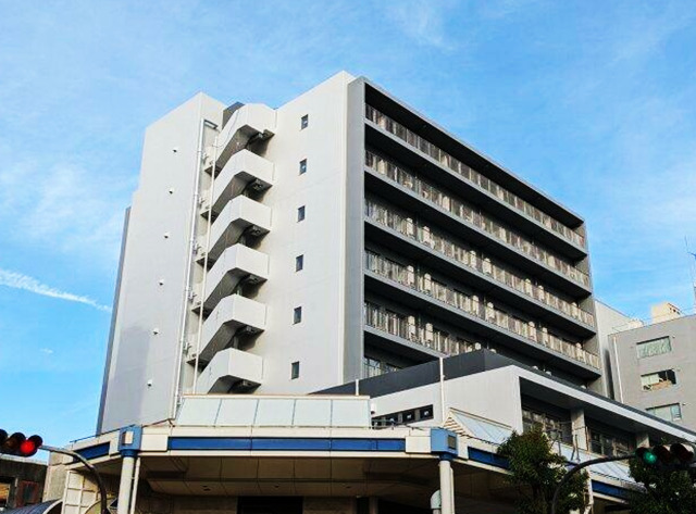 建物外観　鉄筋コンクリートマンションで防音面も安心♪