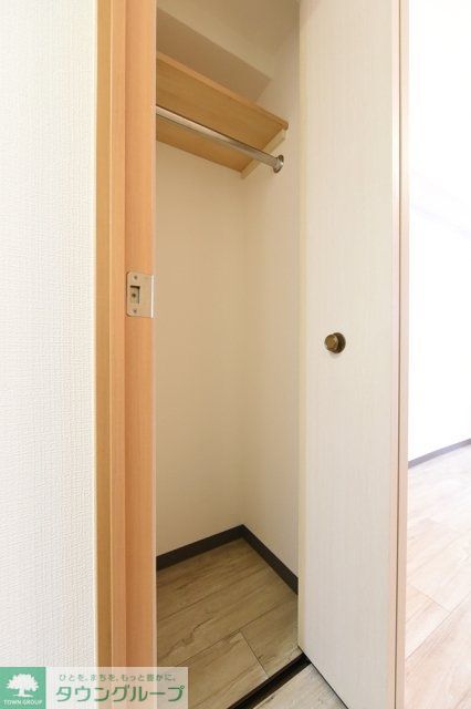 収納　同じ間取の別部屋写真