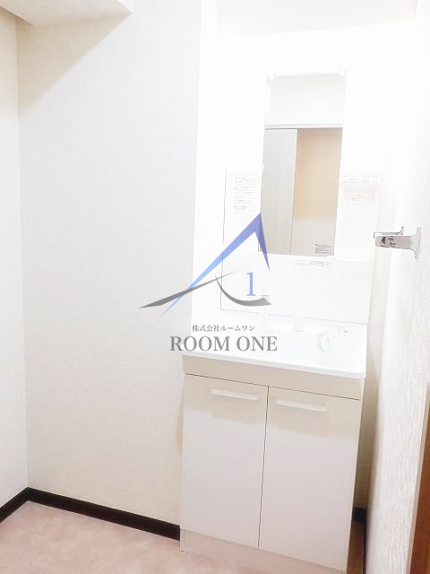 洗面設備　洗面台です。