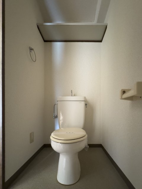 トイレ　同物件別号室の写真です。