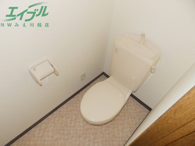 トイレ　トイレ同一物件の別部屋の写真です