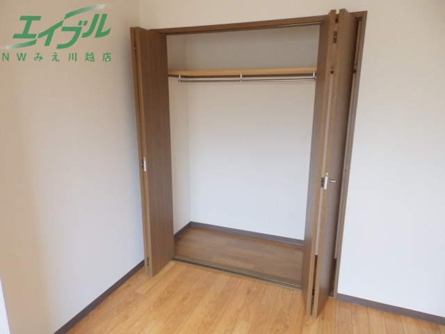 収納　収納同一物件の別部屋の写真です