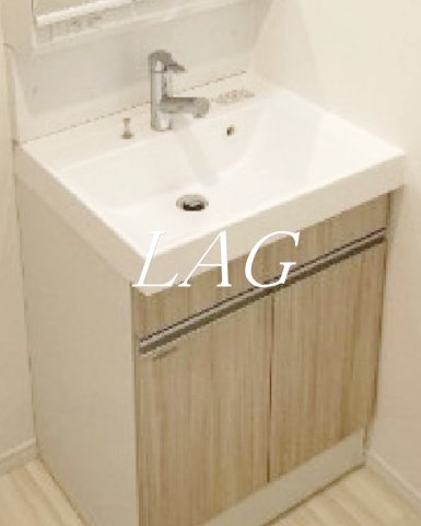 洗面設備　洗面台です。（同仕様です。）