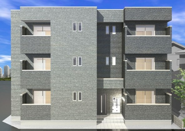 建物外観　外観パースです。