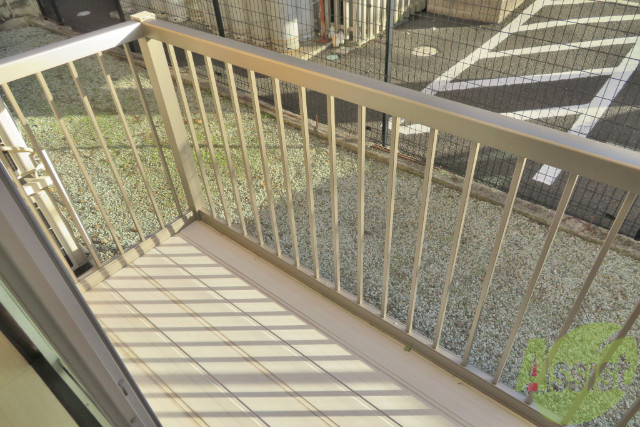 バルコニー　バルコニーも広くて、使いやすそうな感じですね