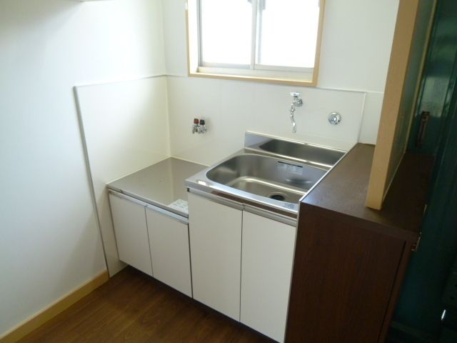 キッチン　☆２口ガスコンロ設置可のキッチン☆