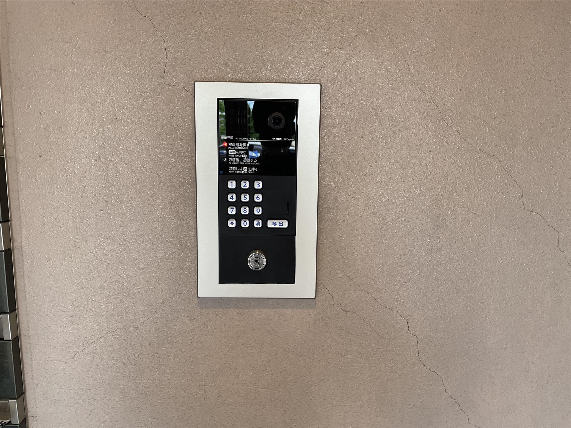 セキュリティ　1Fはオートロック付きです