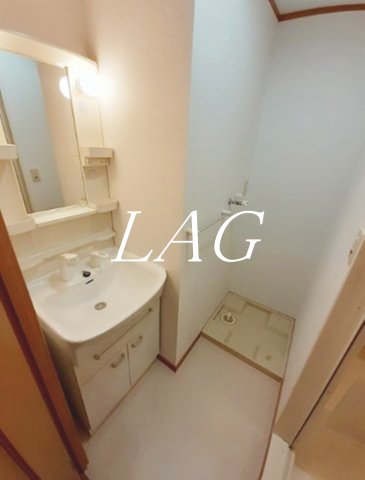 洗面設備　洗面台です。