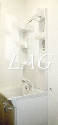 洗面設備　洗面台です。